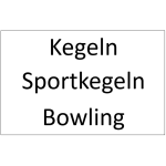 Kegeln / Sportkegeln / Bowling