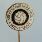 Fussball Anstecknadel Kreis Schiedsrichtervereinigung Westsaar FV Saarland