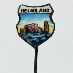 Stadt Souvenir Anstecknadel Helgoland Nordsee Insel...