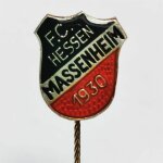 Fussball Anstecknadel FC Hessen Massenheim 1930 FV Hessen...