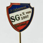 Fussball Anstecknadel SG Salzhausen Garlstorf 1997 FV...