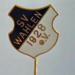 Fussball Anstecknadel SV Wahlen 1928 FV Saarland FV Westsaar