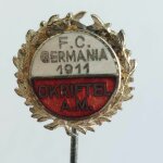 Fussball Anstecknadel Ehrennadel FC Germania Okriftel 1911 FV Hessen Hakennadel
