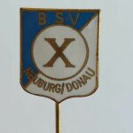 Fussball Anstecknadel BSV Neuburg Donau FV Bayern Schwaben Kreis Augsburg