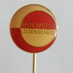 Fussball Anstecknadel Rot Weiss Lüdenscheid FV Westfalen Kreis Lüdenscheid