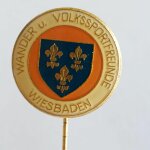 Wandern Sport Anstecknadel Wander & Volkssportfreunde Wiesbaden Hessen