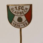 Fussball Anstecknadel 1.FC Gladbeck 1920-52 FV Westfalen Kreis Gelsenkirchen