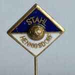 Fussball Anstecknadel BSG Stahl Hennigsdorf DDR Brandenburg