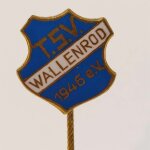 Fussball Anstecknadel TSV Wallenrod 1946 FV Hessen Kreis Lauterbach