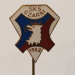 Fussball Anstecknadel SKS Czarni Szczecinie 1953 Polen Poland Polska