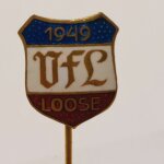 Fussball Anstecknadel VfL Loose 1949 FV Schleswig-Holstein Kreis Rendsburg
