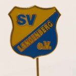 Fussball Anstecknadel SV Langenberg FV Thüringen Kreis Ostthüringen