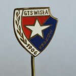 Fussball Anstecknadel GTS Wisla Krakow 1906 Polen Poland...
