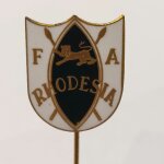 Fussball Anstecknadel Fussballverband Rhodesien F.A....