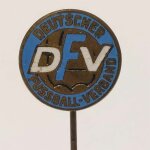 Fussball Anstecknadel Deutscher Fussballverband der DDR DFV Hakennadel