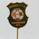 Fussball Anstecknadel Übungsleitergemeinschaft Mittelfranken Bayern