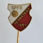 Fussball Anstecknadel Sportfreunde Herbstadt 1967 FV Bayern Unterfranken Rhön