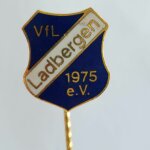 Fussball Anstecknadel VfL Ladbergen 1975 FV Westfalen Kreis Tecklenburg