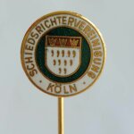 Fussball Anstecknadel Schiedsrichtervereinigung Köln FV Mittelrhein Kreis Köln