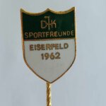 Fussball Anstecknadel DJK Sportfreunde Eiserfeld 1962 FV Westfalen Kreis Siegen