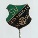 Fussball Anstecknadel SV Niedersaubach 1959 FV Saarland...
