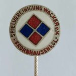 Fussball Anstecknadel SpVgg Wacker Frohnhausen FV Hessen Kreis Biedenkopf