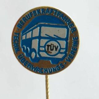 Anstecknadel Berufskraftfahrer Technischer Überwachungs-Vereine LKW Bus