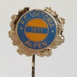 Fussball Anstecknadel FC Viktoria Alpen 1911 FV...