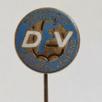 Fussball Anstecknadel Deutscher Fussballverband der DDR Verband DFV Hakennadel