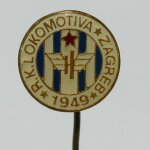 Fussball Anstecknadel RK Lokomotiva Zagreb 1949 Kroatien...