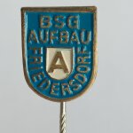 Fussball Anstecknadel BSG Aufbau Friedersdorf DDR...