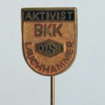 Fussball Anstecknadel BSG Aktivist BKK Lauchhammer DDR...