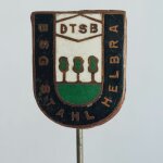 Fussball Anstecknadel BSG Stahl Helbra DDR Sachsen-Anhalt...