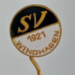 Fussball Anstecknadel SV 1921 Windhagen FV Rheinland Kreis Westerwald Wied