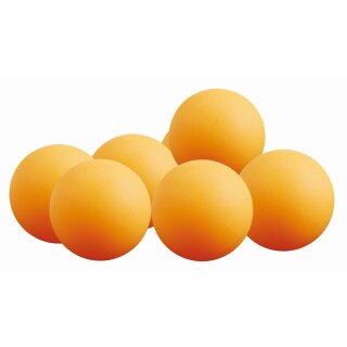 Sunflex Tischtennisbälle - 6 Bälle Orange 50 mm