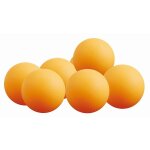 Sunflex Tischtennisbälle - 6 Bälle Orange 50 mm