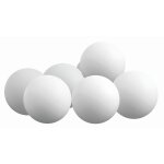 Sunflex Tischtennisbälle - 1 Ball Weiß 50 mm