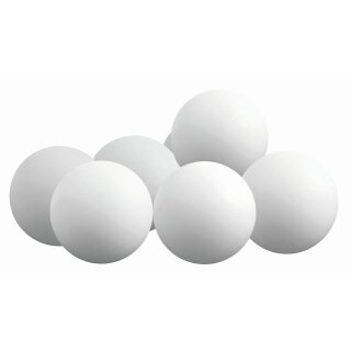 Sunflex Tischtennisbälle - 16 Bälle Weiß 50 mm