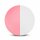 Sunflex Tischtennisbälle - 3 Bälle Weiß-Pink