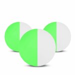 Sunflex Tischtennisbälle - 6 Bälle Weiß-Grün