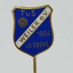 Fussball Anstecknadel TuS Weiler in der Ebene 1964 FV Mittelrhein Kr. Euskirchen