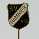 Fussball Anstecknadel SV Hammer 1945 FV Schleswig-Holstein Kreis Kiel