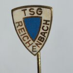 Fussball Anstecknadel TSG Blau Weiss Reichenbach DDR...