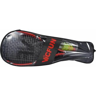 Vicfun Speed Badminton 100 rot
