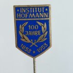 Anstecknadel Institut Hoffmann 100 Jahre Gymnasium...