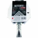 Butterfly 1x Timo Boll Vision 3000 Tischtennisschläger + Hülle + 3x TT Bälle
