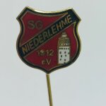 Fussball Anstecknadel SG Niederlehme 1912 FV Brandenburg Kreis Dahme Fläming