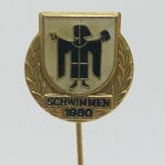 Sport Anstecknadel Ehrennadel München Schwimmen 1980