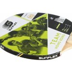 Sunflex Tischtennisschläger TEAM HONG KONG + Tischtennishülle + 3x SX+ TT Bälle