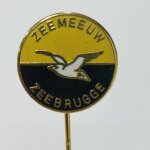 Fussball Anstecknadel Zeemeeuw Zeebrugge Belgien Belgium...